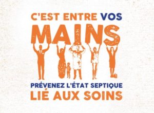 affiche campagne hygiène des mains OMS
